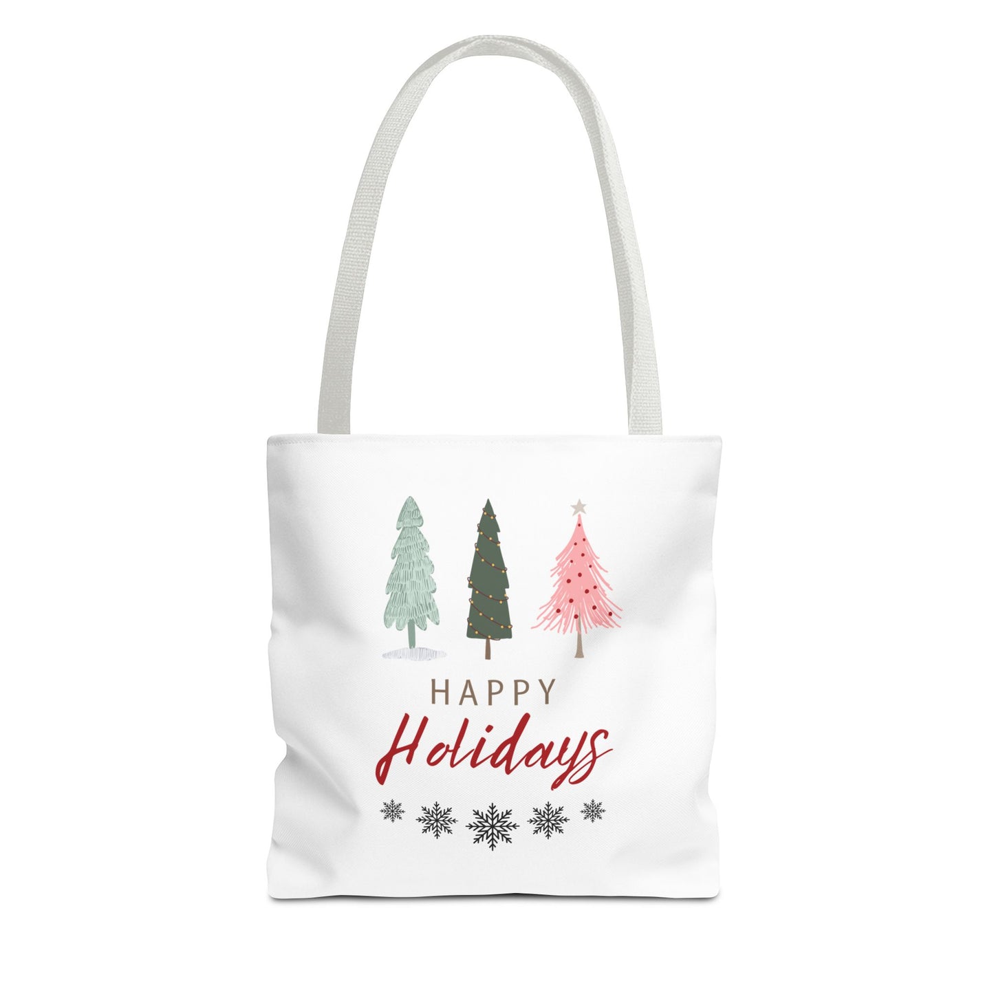 Unisex Happy Holidays Seasons Greetings Fall Tote Bag