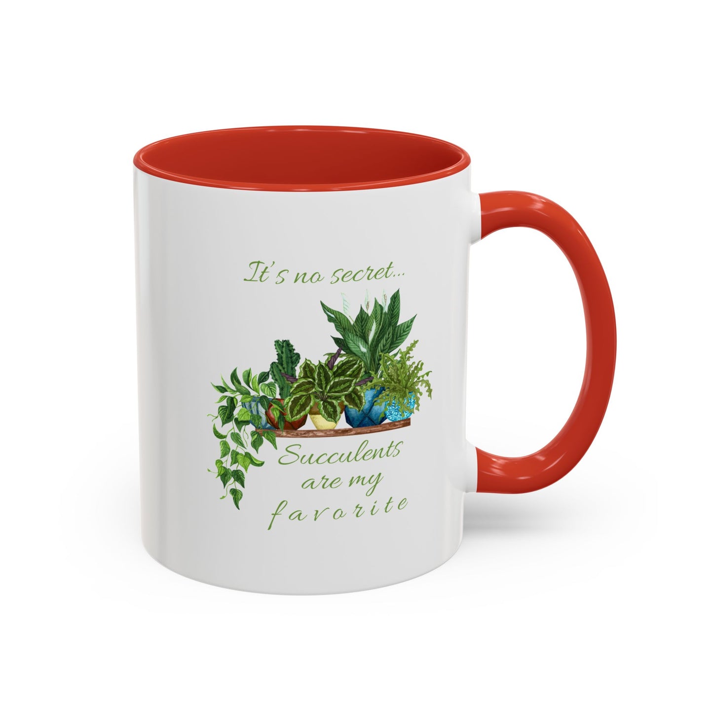 11oz Garden Themed Succulent Plant Parent Container Gardener Coffee Mug