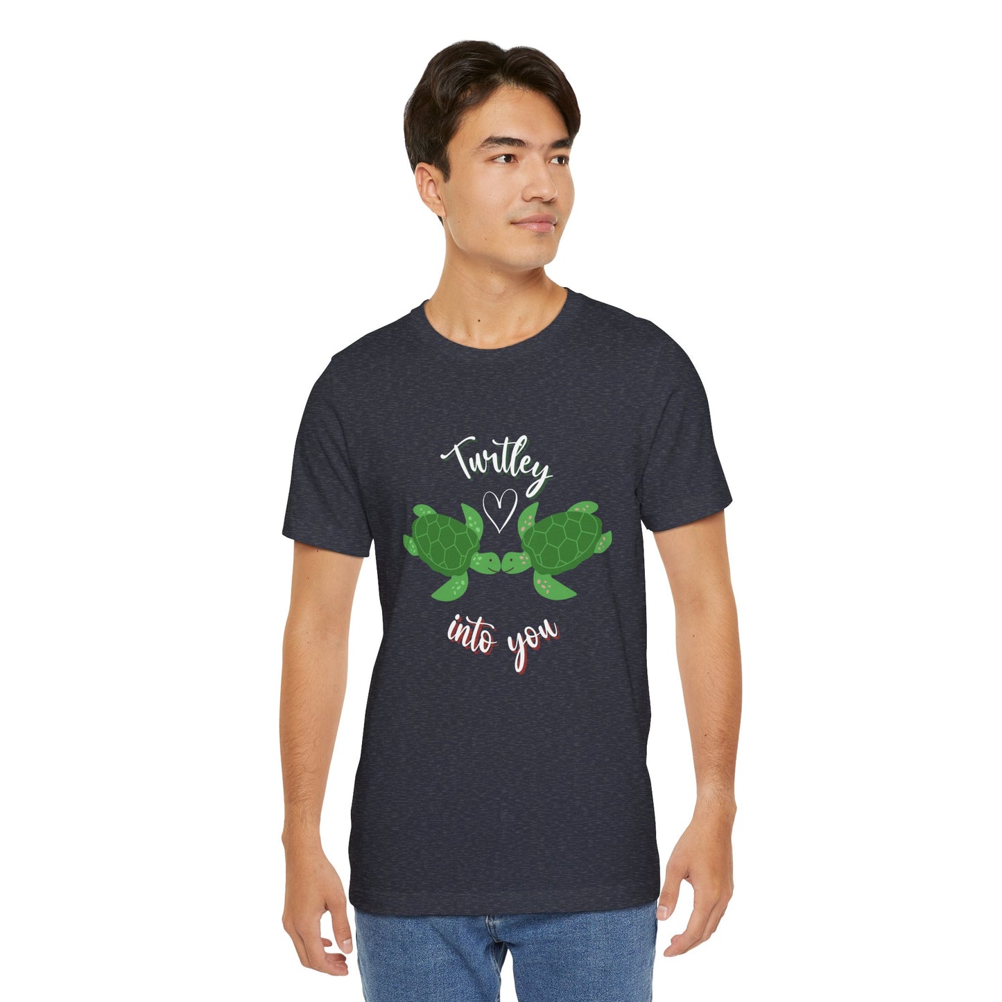 Unisex Cute Turtle Lover Turtley Into You T-Shirt
