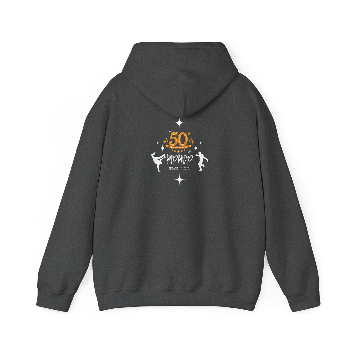Unisex Heavy Blend™ 50th Anniversary of HipHop August 11, 2023 Commemorate 50 Years Hooded Sweatshirt
