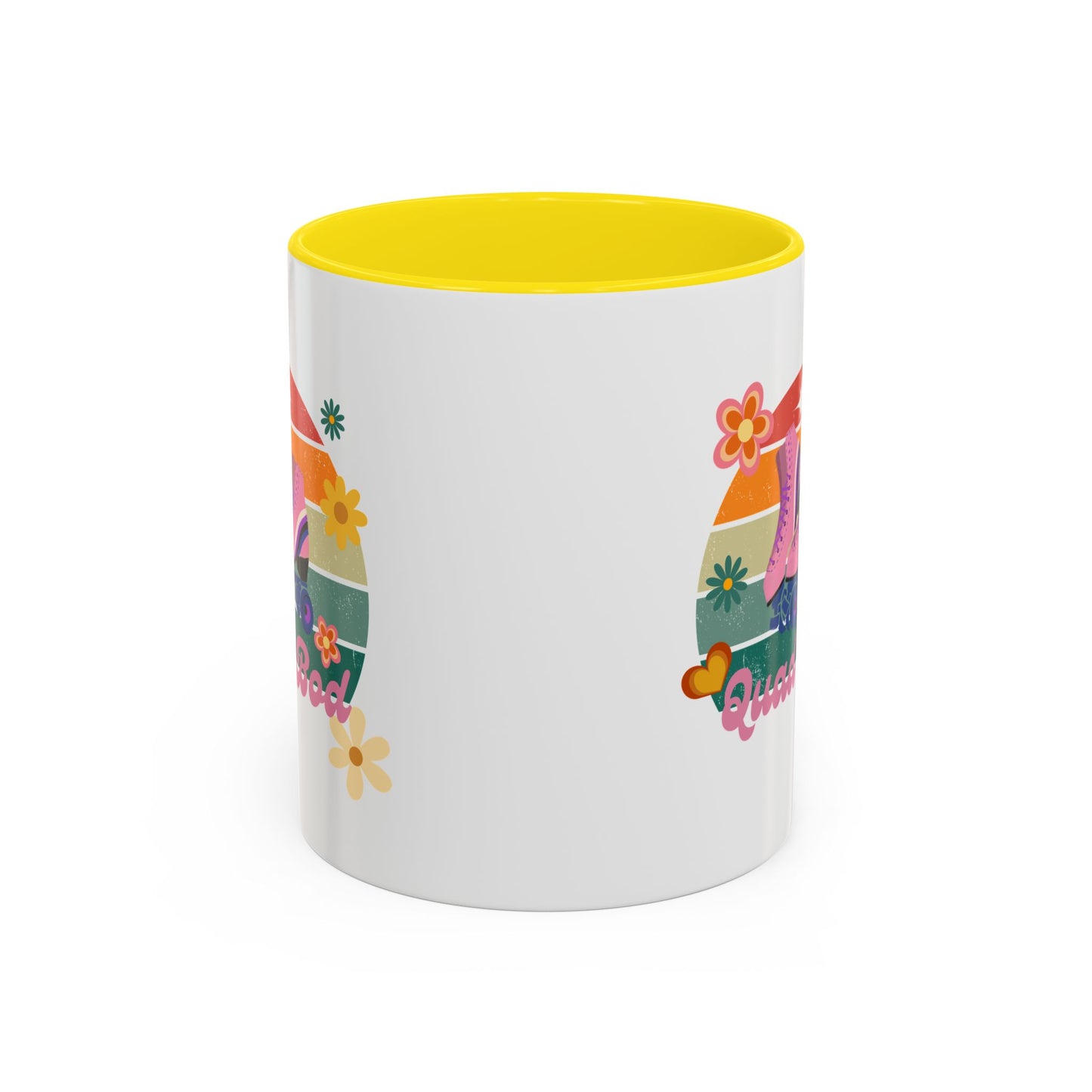 11oz/15oz Retro Vibes Roller Skate Quad Bod Coffee Mug