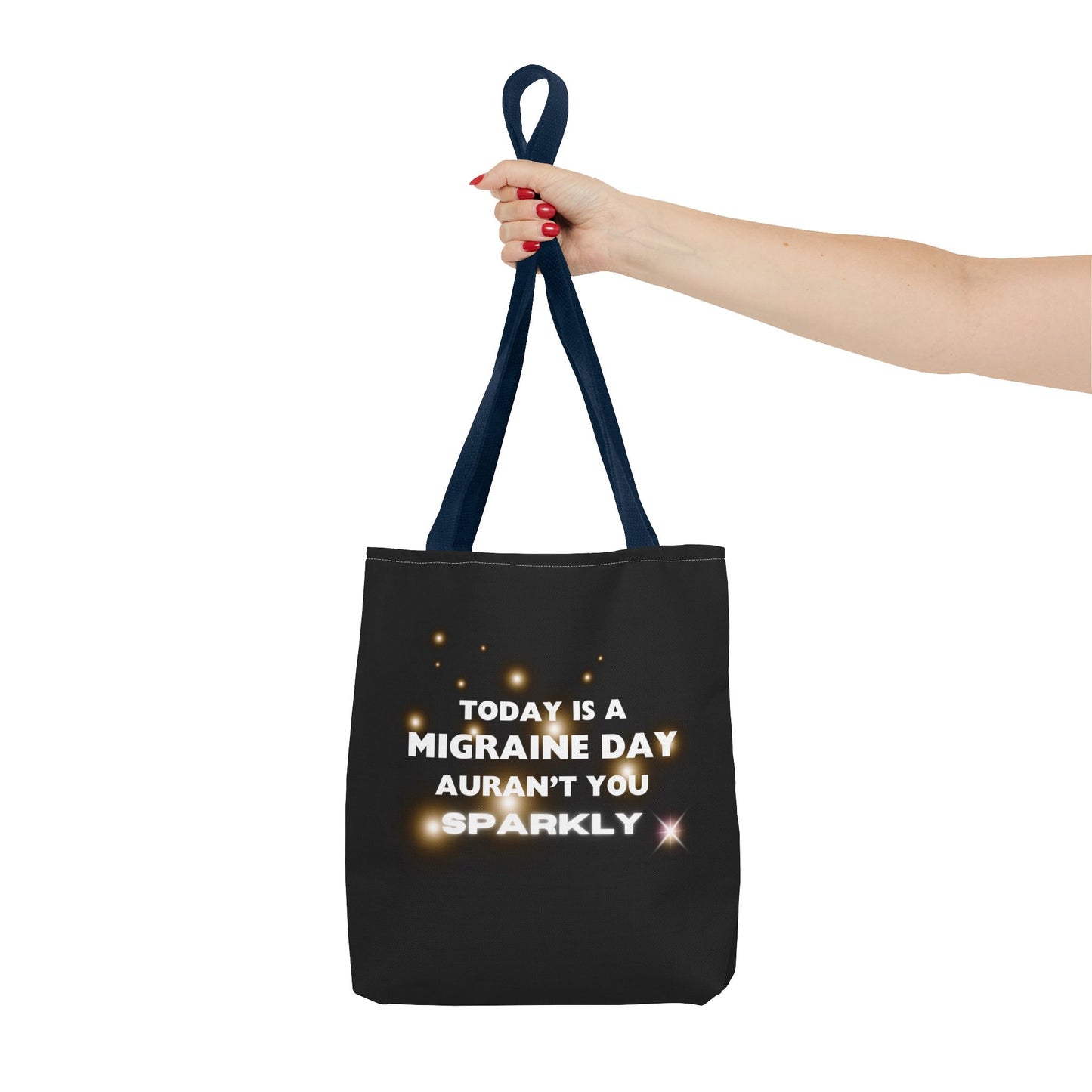 Unisex Migraine Day Invisible Illness Warrior Tote Bag