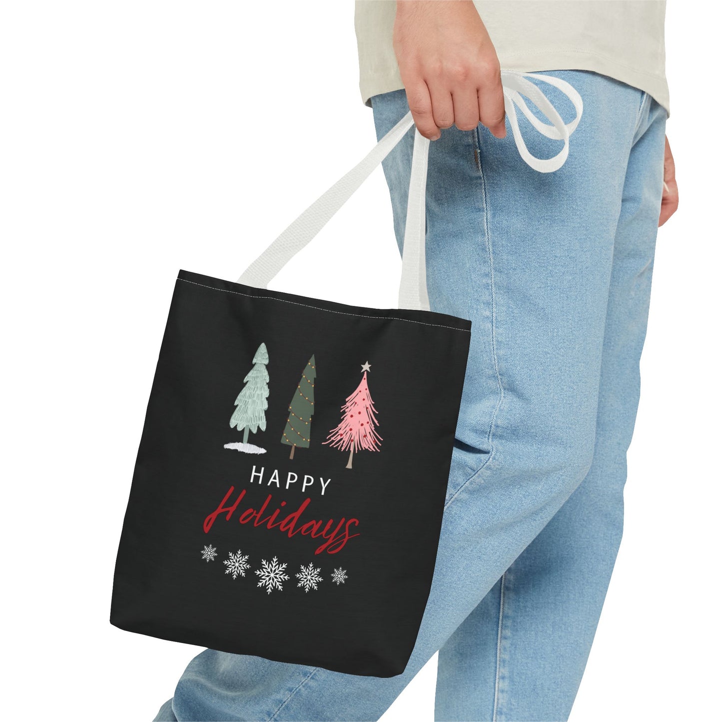 Unisex Happy Holidays Seasons Greetings Fall Tote Bag