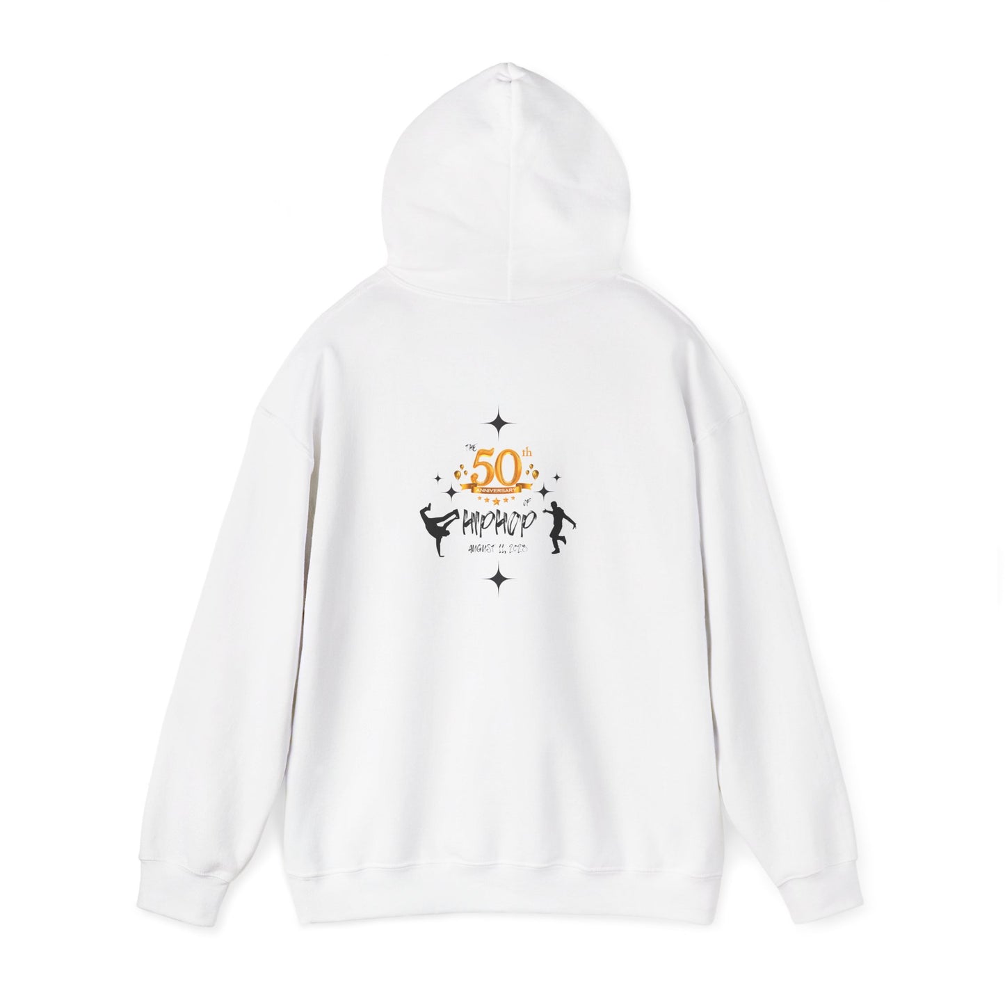 Unisex Heavy Blend™ 50th Anniversary of HipHop August 11, 2023 Commemorate 50 Years Hooded Sweatshirt
