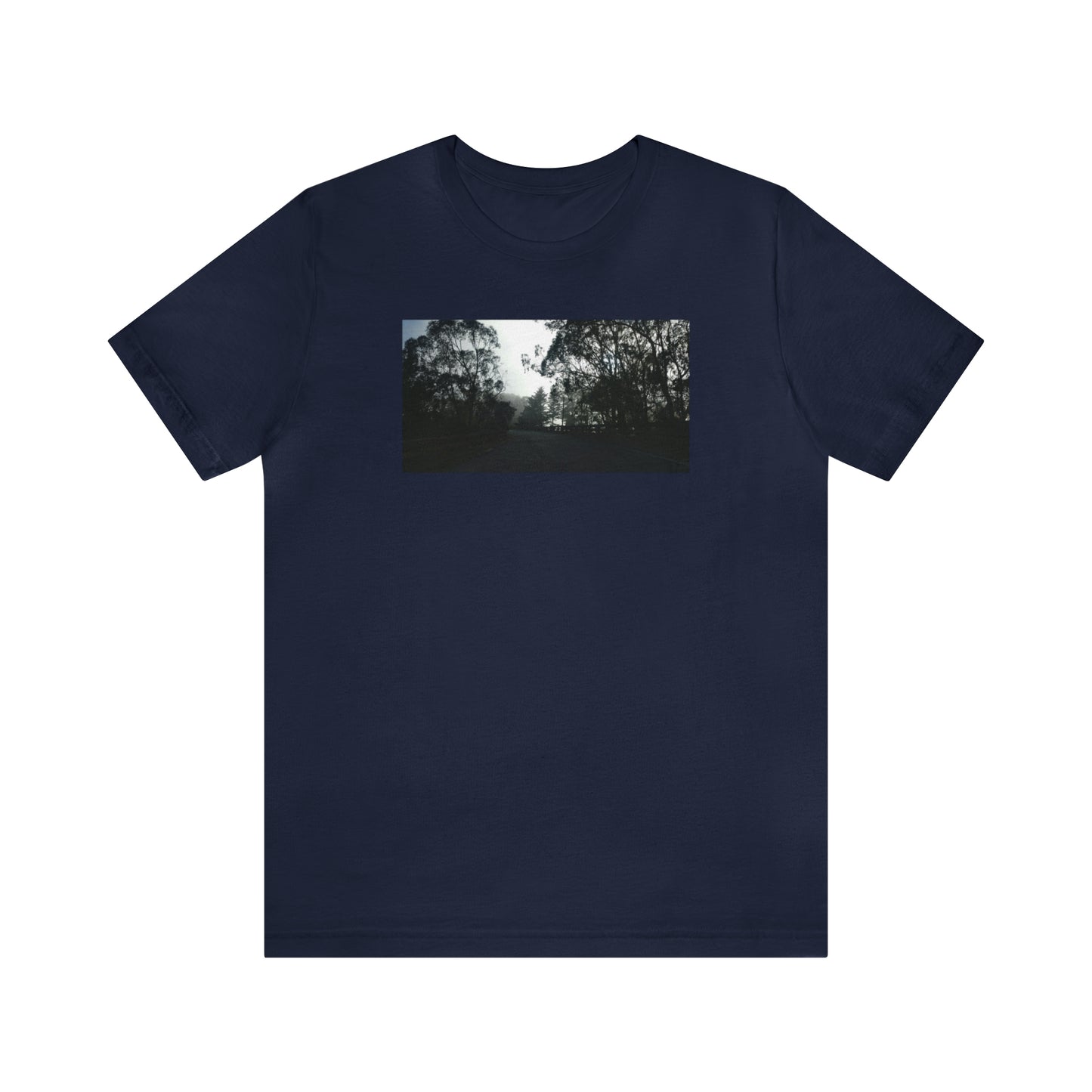 Unisex Travel T-Shirt, Scenic Ride I-280 On-ramp SF