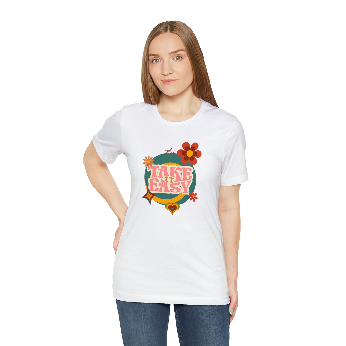 Unisex Take It Easy Retro Vibes T-Shirt