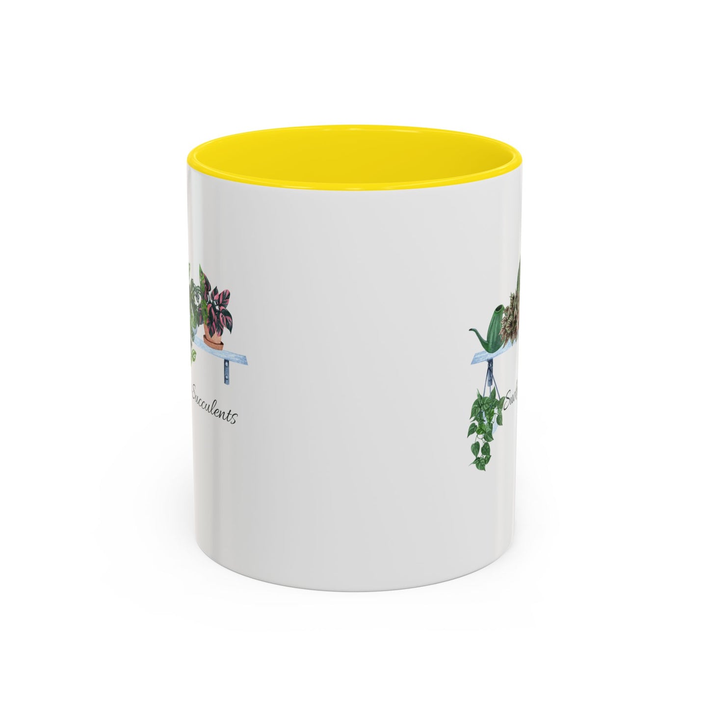 11oz/15oz Garden Themed Coffee Mug Sucker for Succulents