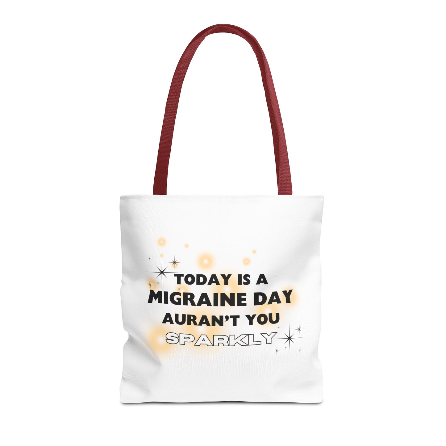 Unisex Migraine Day Invisible Illness Warrior Tote Bag