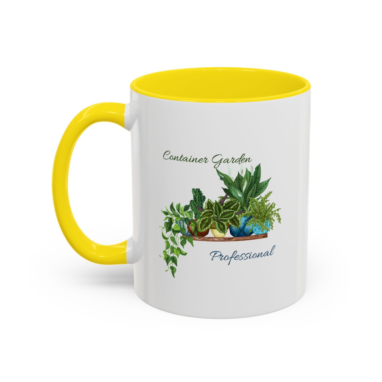 11oz/15oz Garden Themed Coffee Mug Container Garden Professional