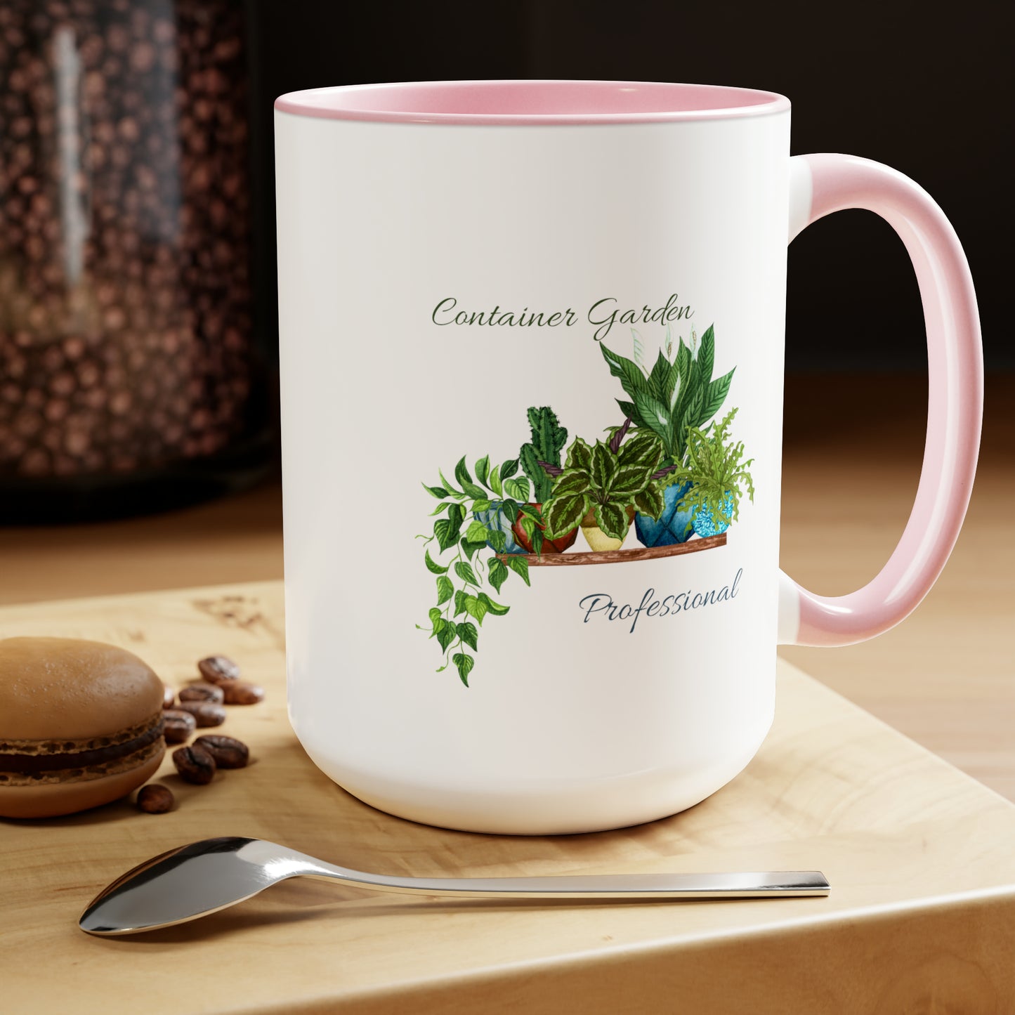 15oz Garden Themed Coffee Mug Container Garden Professional