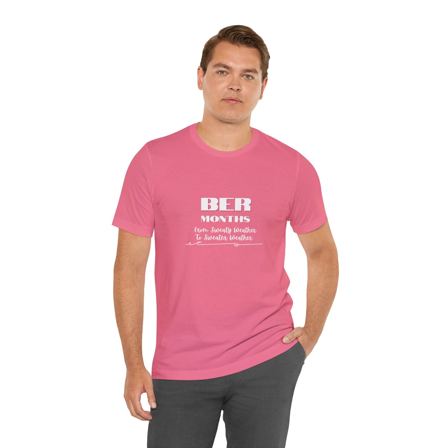 Unisex Jersey Short Sleeve BER Months T-Shirt