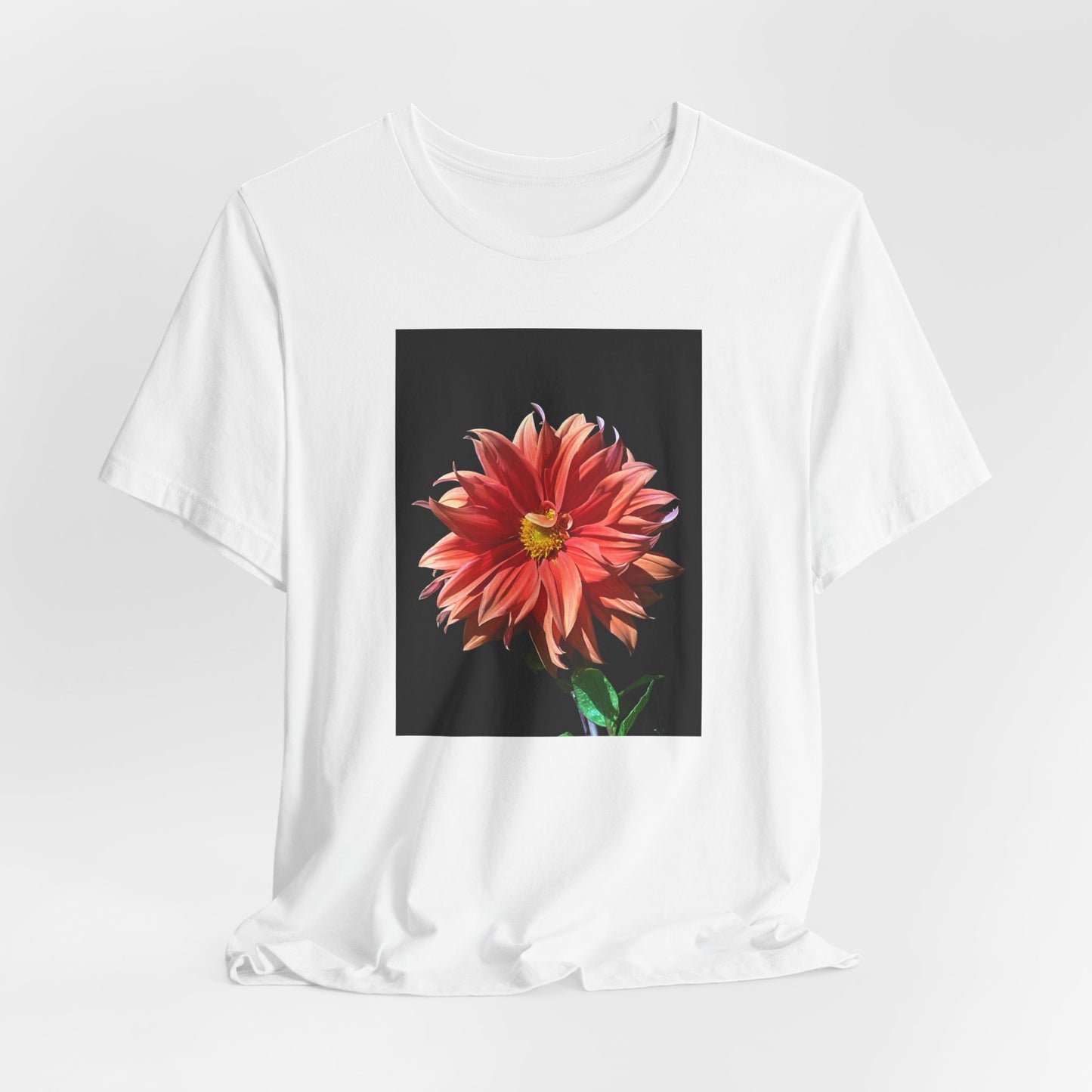 Unisex Jersey Short Sleeve Dahlia Flower T-Shirt