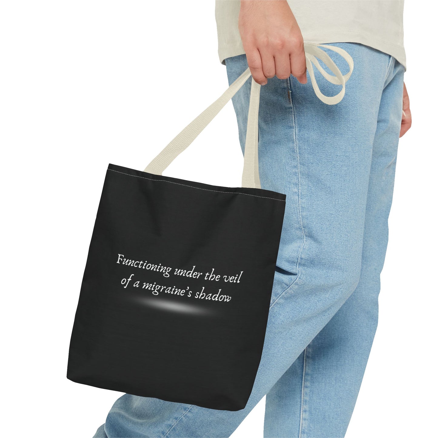 Unisex Migraine Day Invisible Illness Warrior Tote Bag