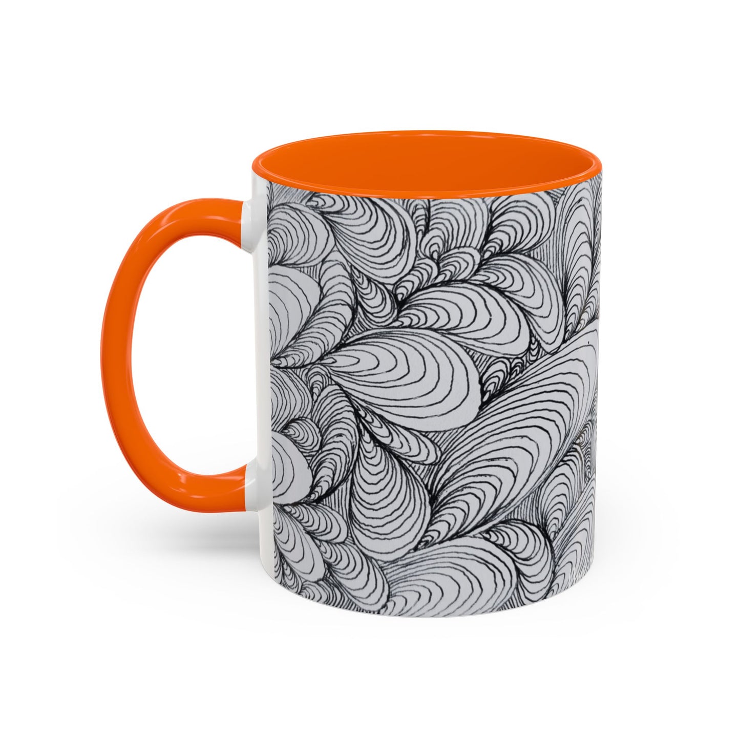 11oz/15oz Original Rough Line Art Coffee Mug