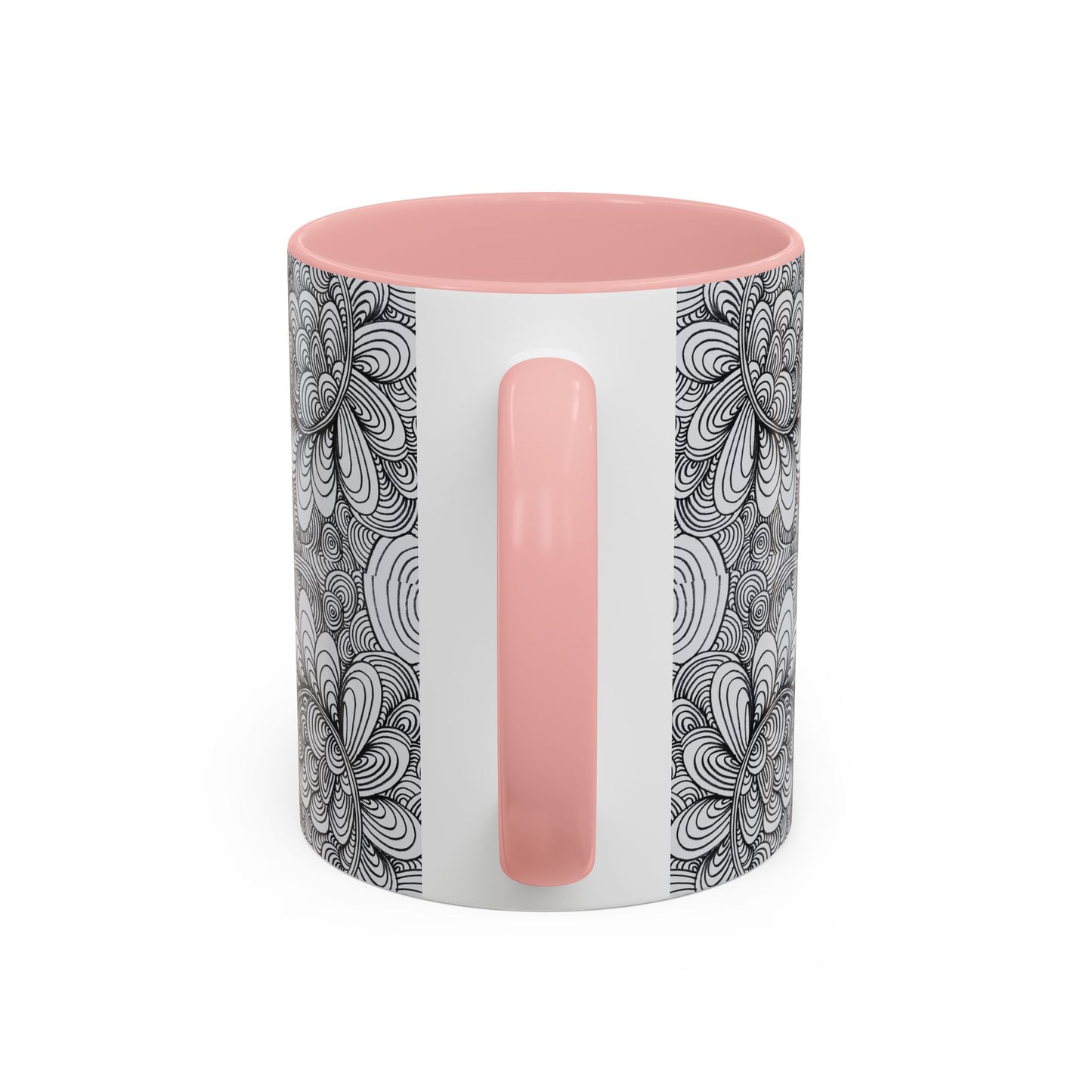 11oz/15oz Original Line Art Coffee Mug - Apricots Noir Mirage