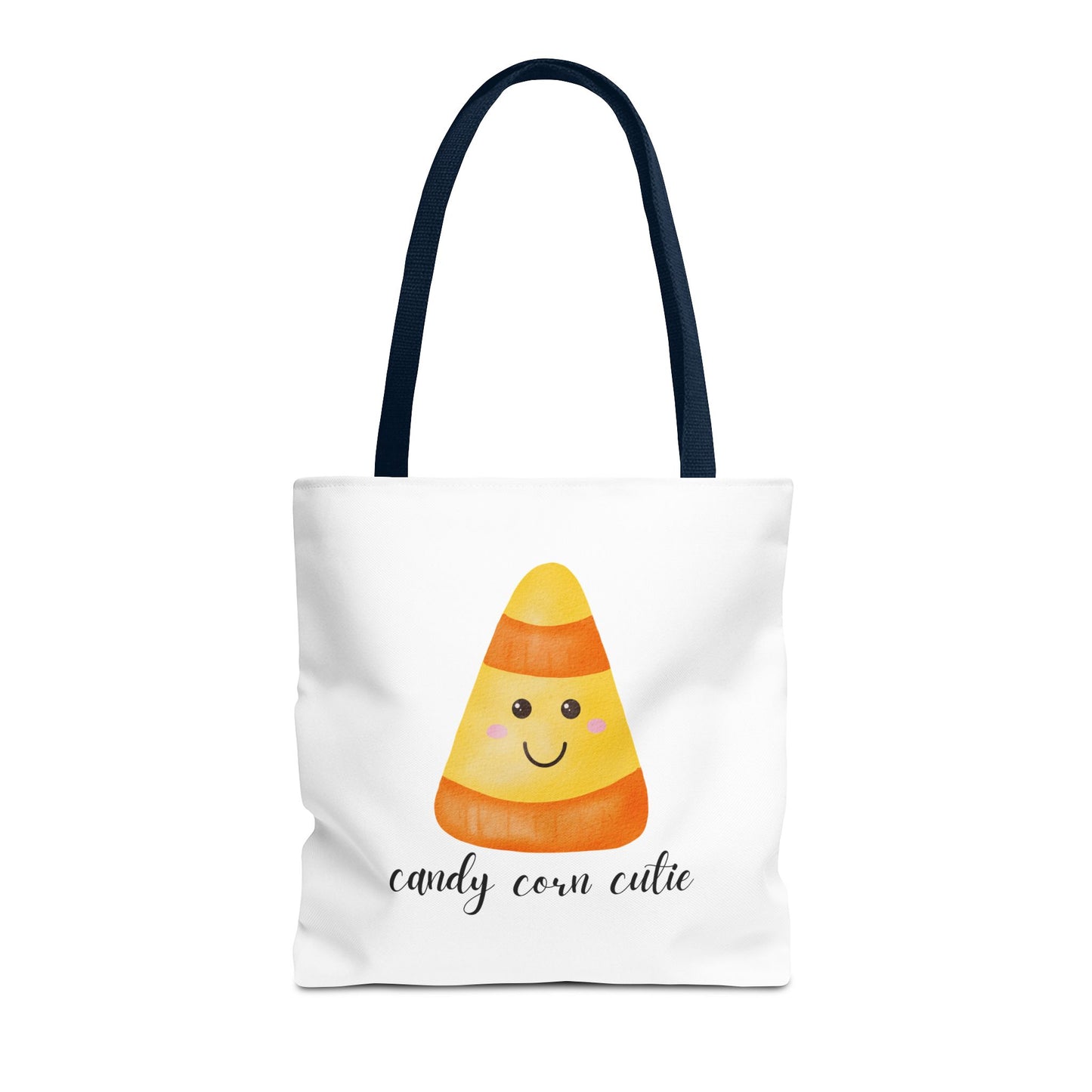 Cute Candy Corn Halloween Spooky Season Tote Trick or Treating Candy Fall Themed Reusable Lunch Bag