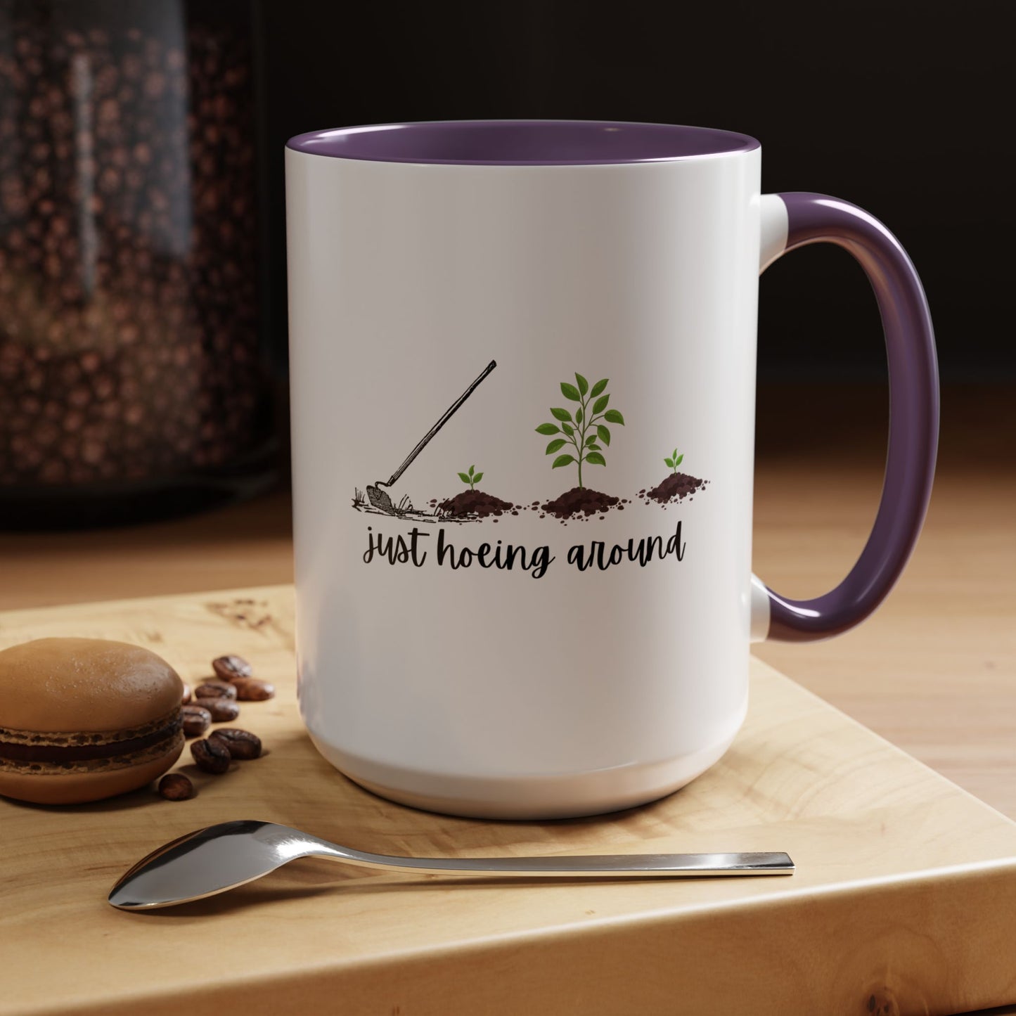 11oz/15oz Just Hoeing Around Gardening Club Coffee Mug