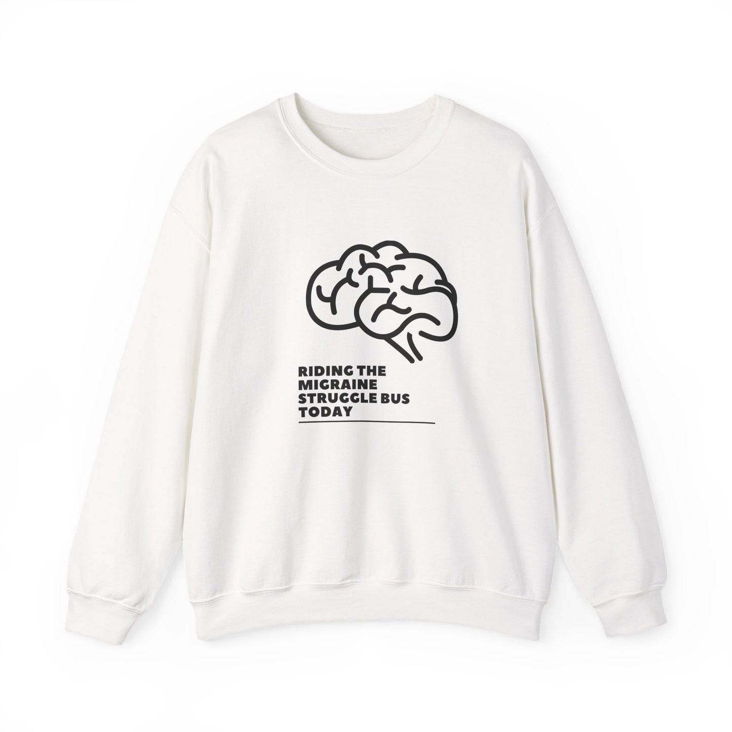 Unisex Migraine Day Invisible Illness Warrior Sweatshirt