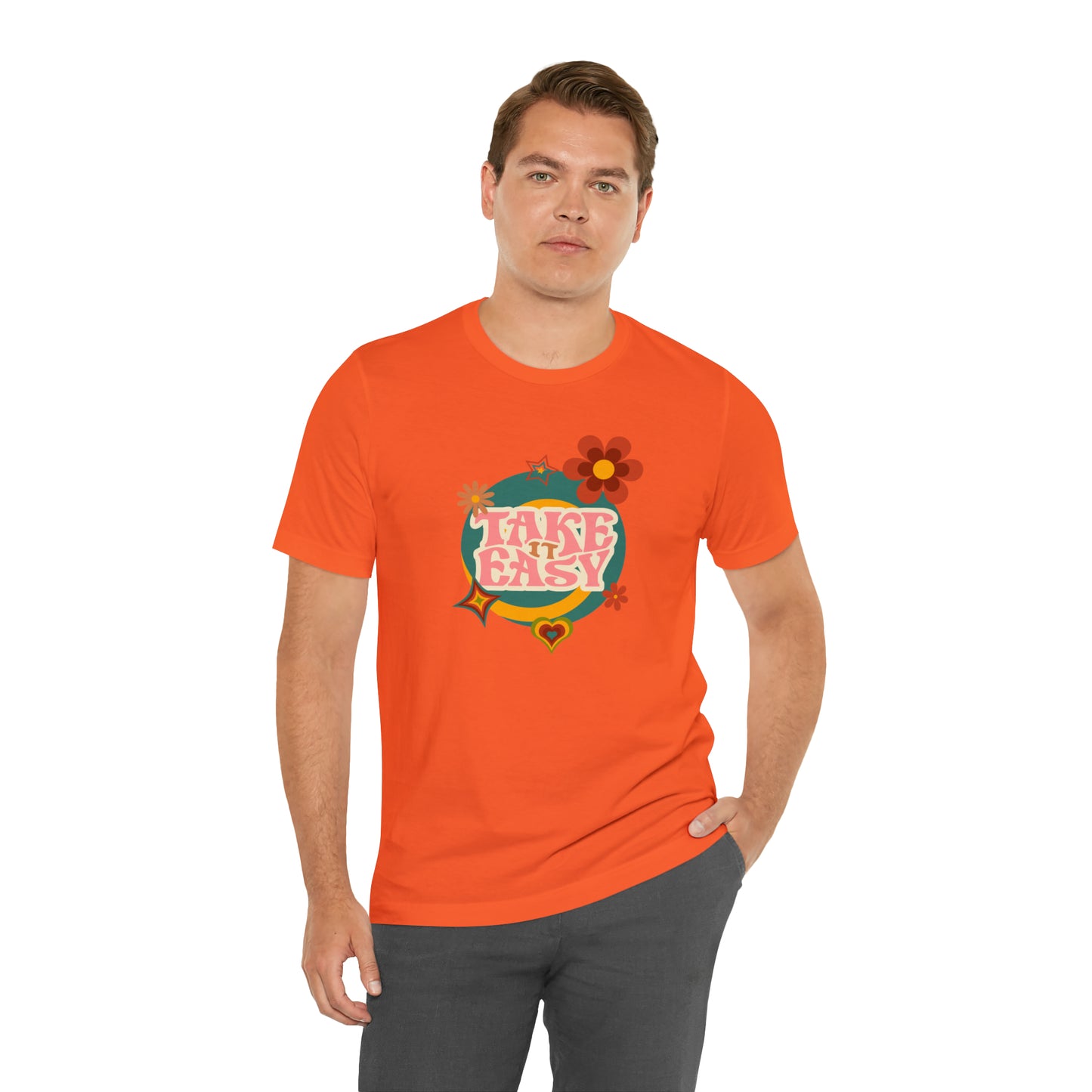 Unisex Take It Easy Retro Vibes T-Shirt