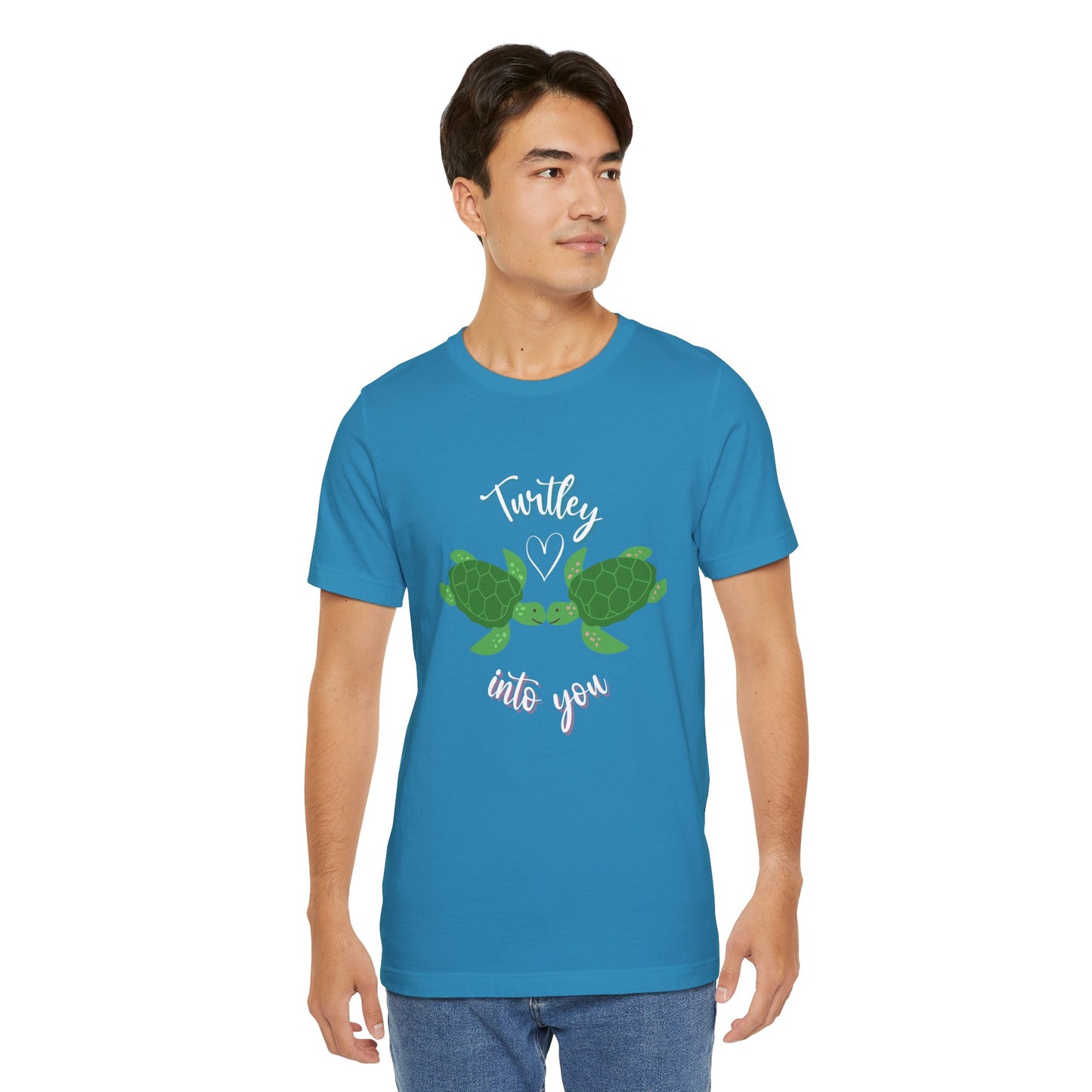 Unisex Cute Turtle Lover Turtley Into You T-Shirt