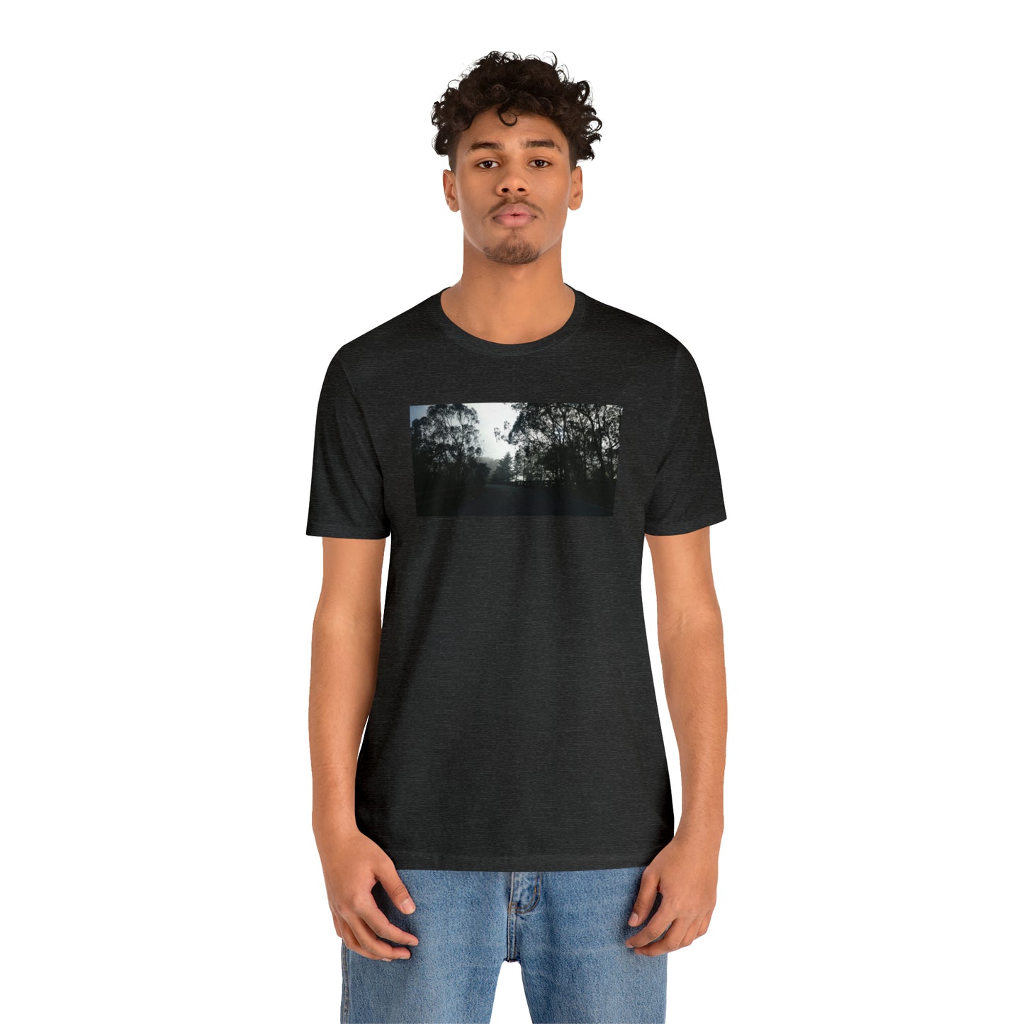 Unisex Travel T-Shirt, Scenic Ride I-280 On-ramp SF