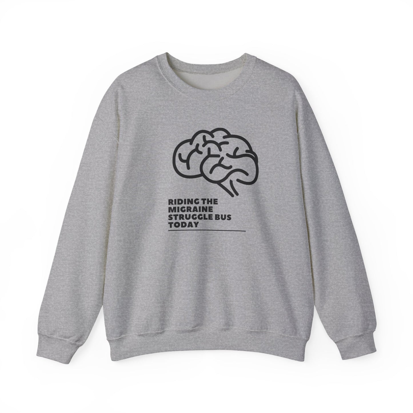 Unisex Migraine Day Invisible Illness Warrior Sweatshirt