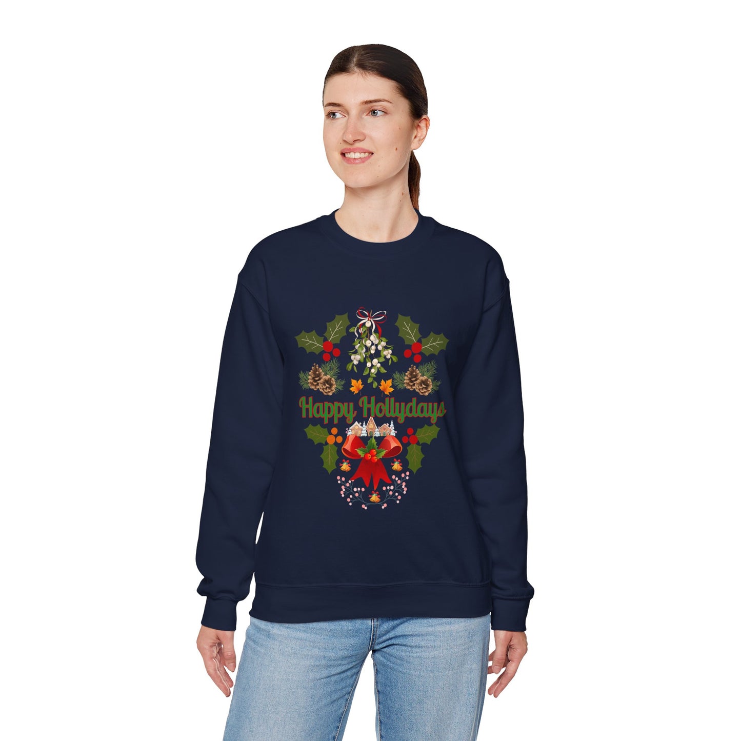 Unisex Ugly Sweater Contest Happy Hollydays Sweatshirt