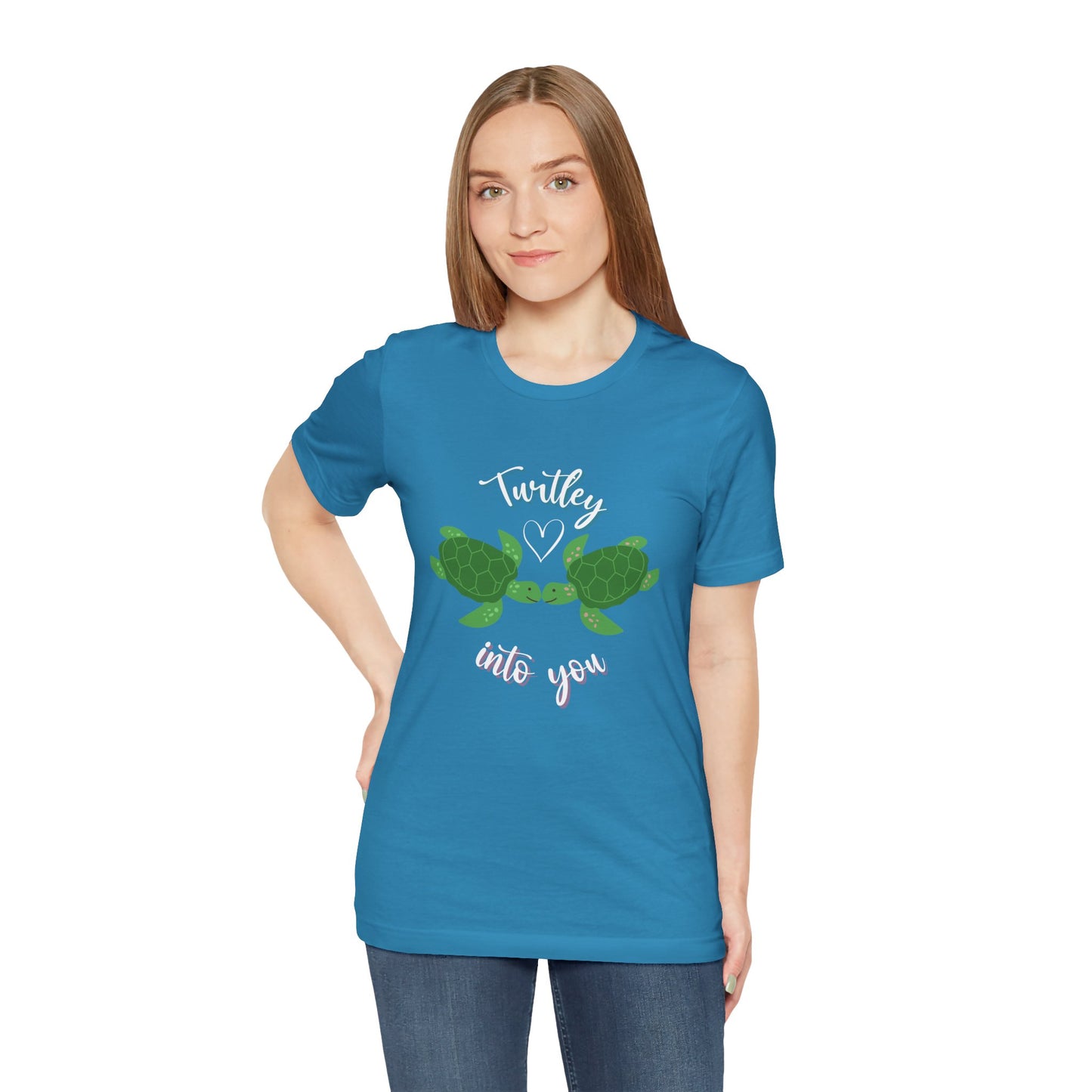 Unisex Cute Turtle Lover Turtley Into You T-Shirt