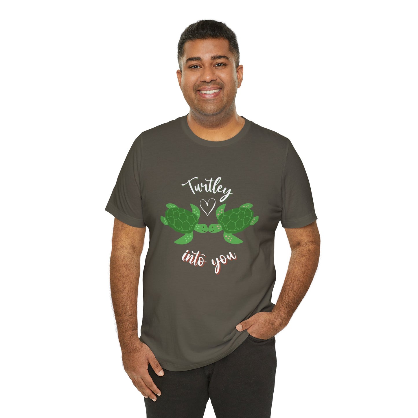 Unisex Cute Turtle Lover Turtley Into You T-Shirt