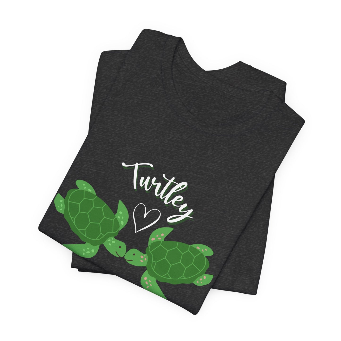 Unisex Cute Turtle Lover Turtley Into You T-Shirt