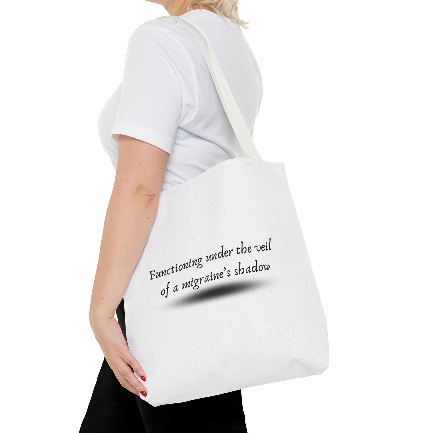 Unisex Migraine Day Invisible Illness Warrior Tote Bag