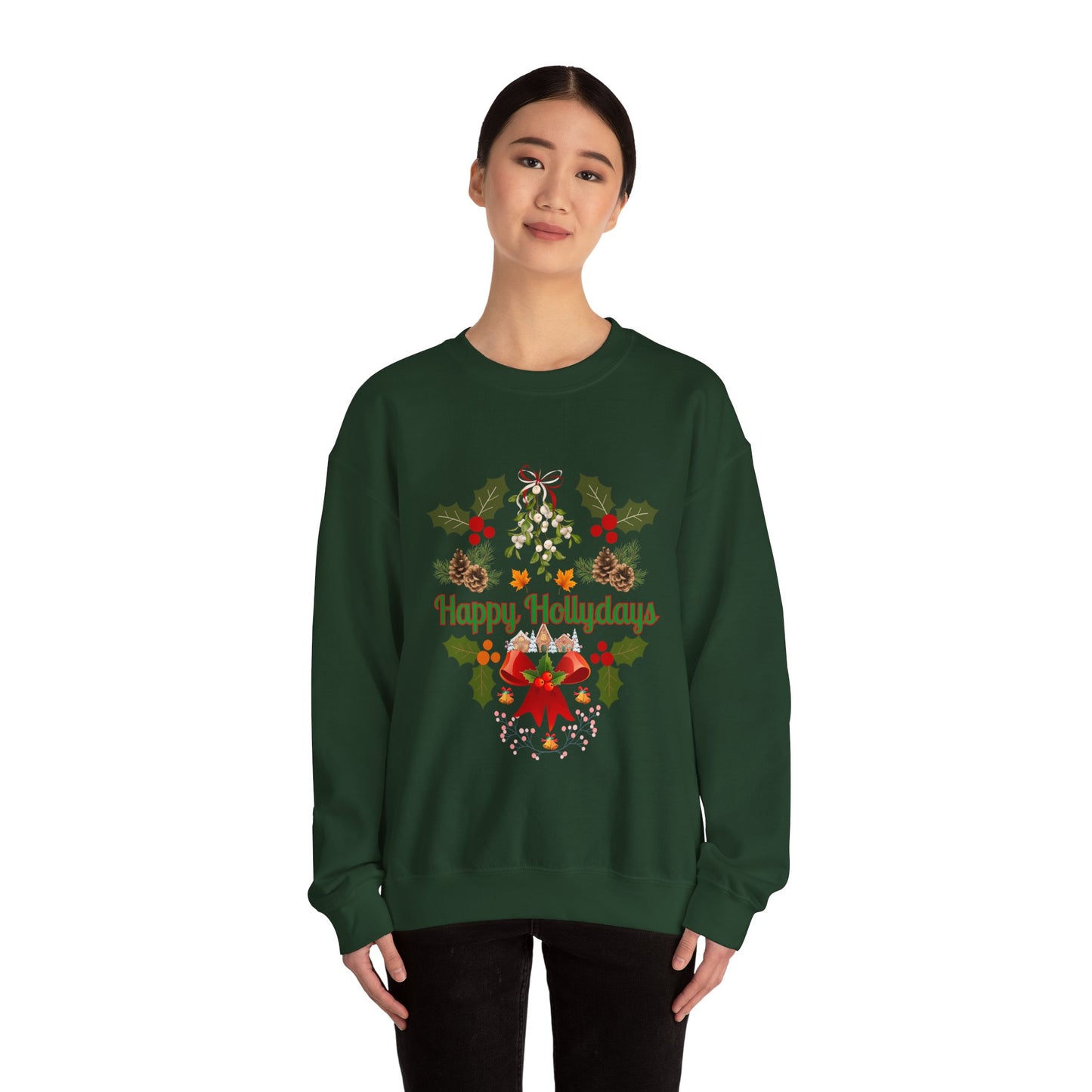 Unisex Ugly Sweater Contest Happy Hollydays Sweatshirt