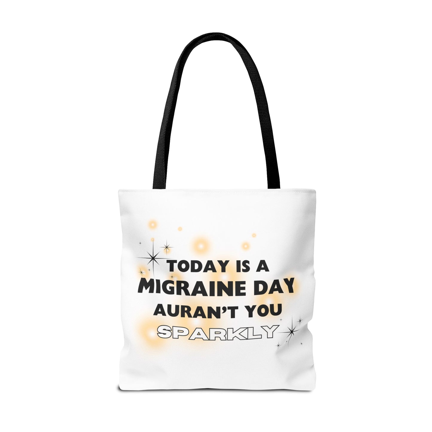 Unisex Migraine Day Invisible Illness Warrior Tote Bag