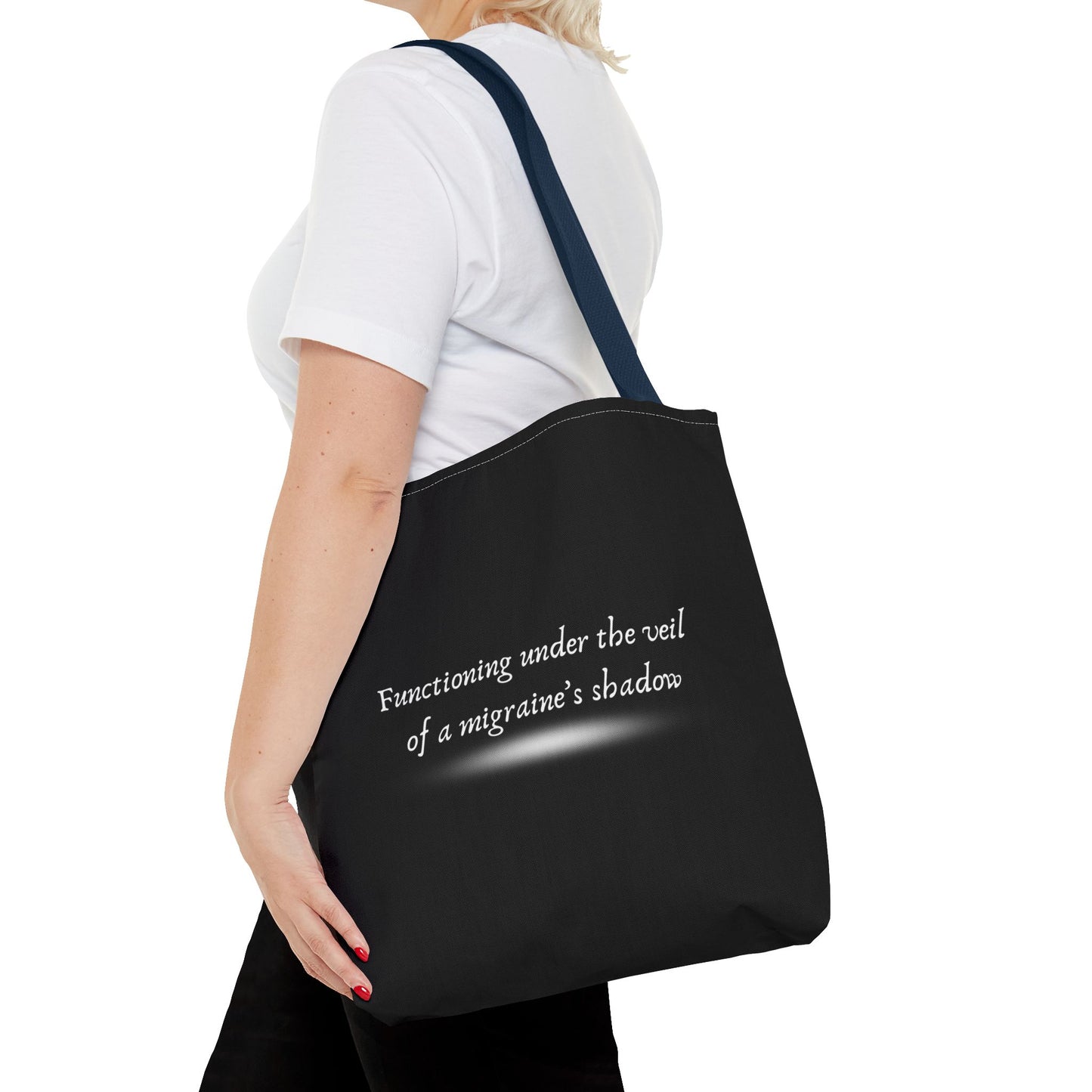 Unisex Migraine Day Invisible Illness Warrior Tote Bag