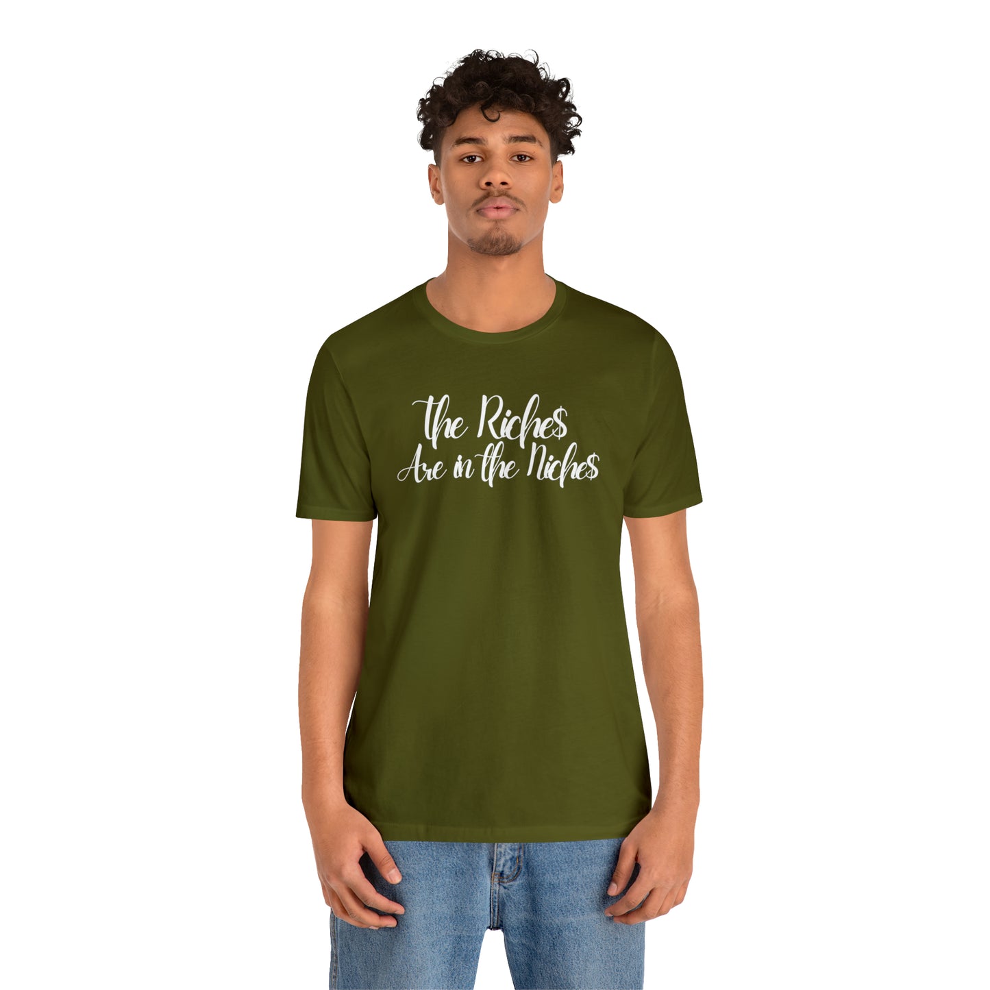 Unisex Boss Gift T-Shirt The Riches Are in The Niches