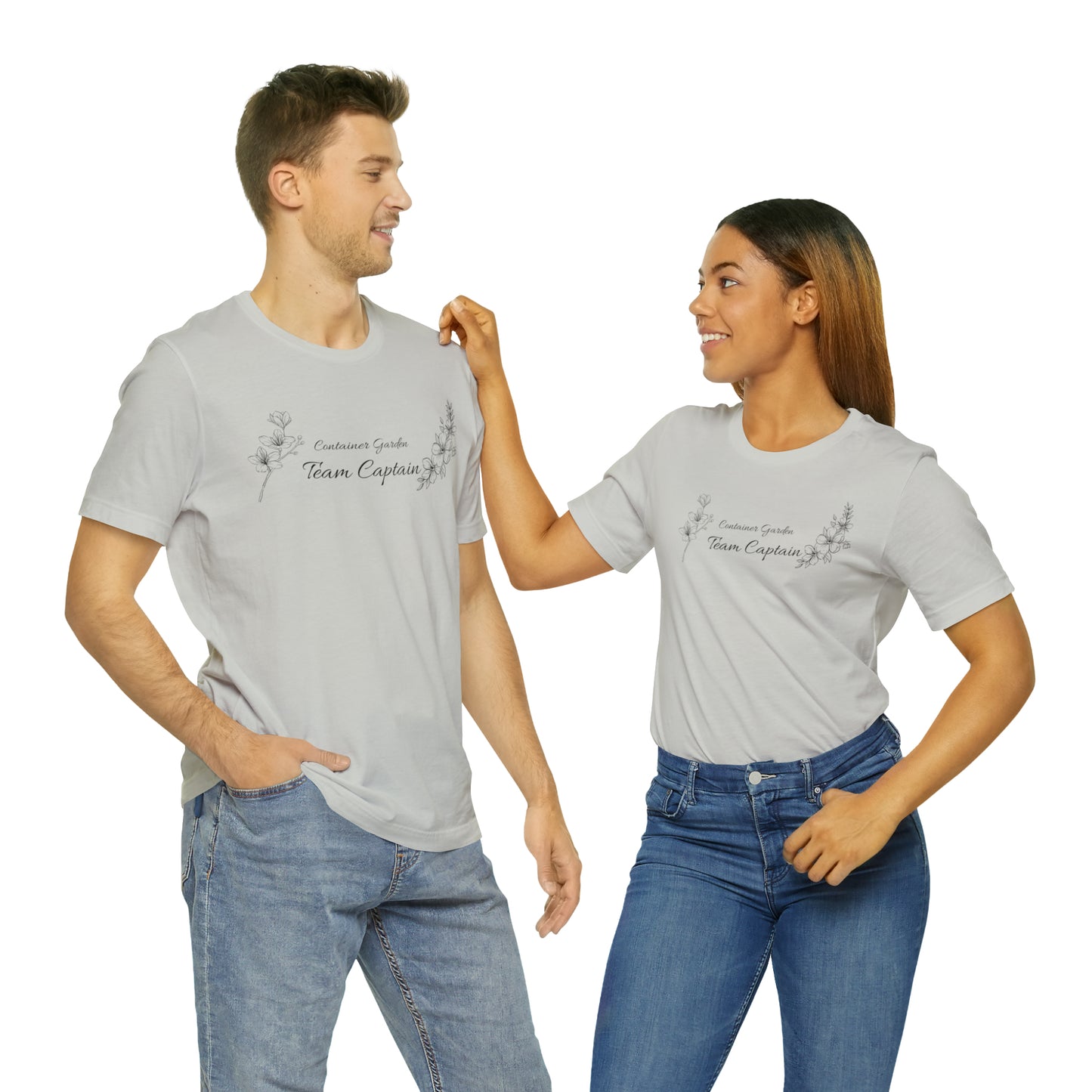 Unisex Garden Themed Container Garden Team Captain T-Shirt