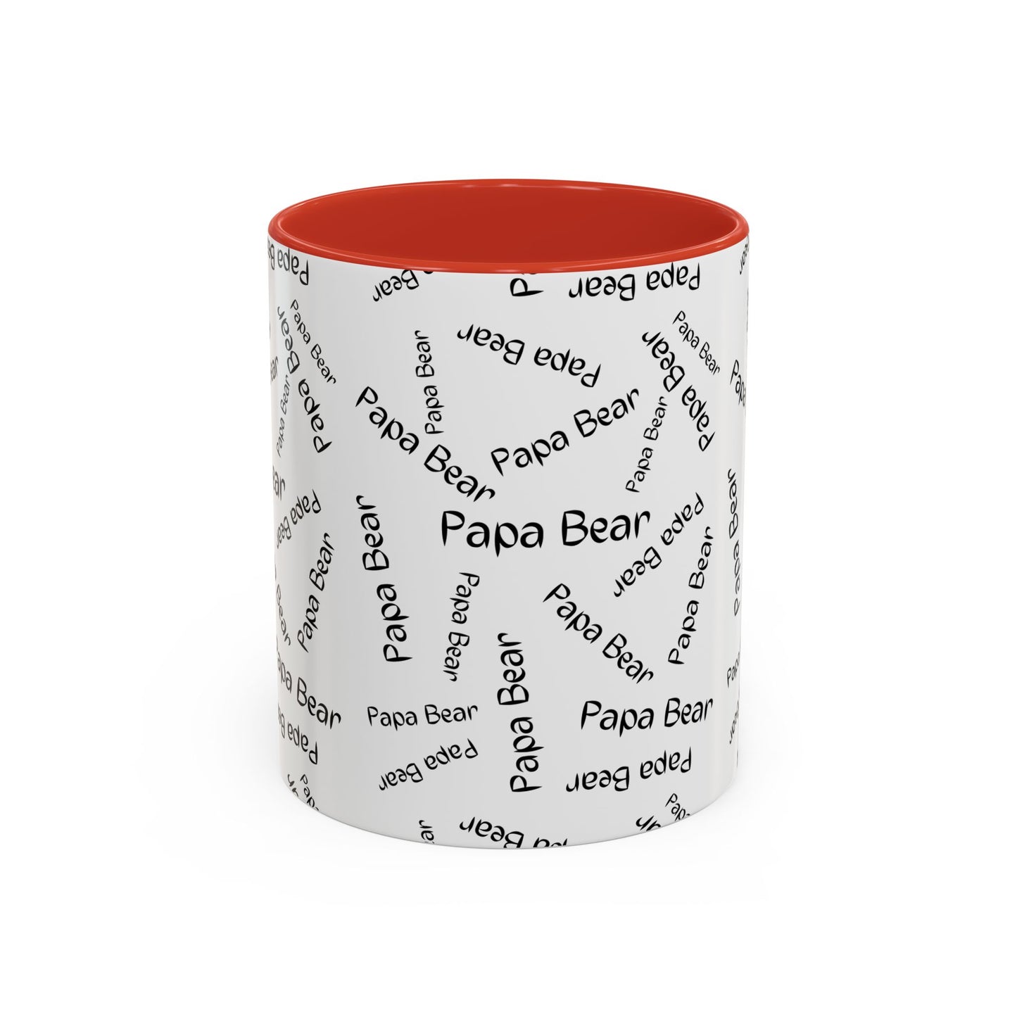 11oz/15oz Papa Bear Word Scramble Coffee Mug