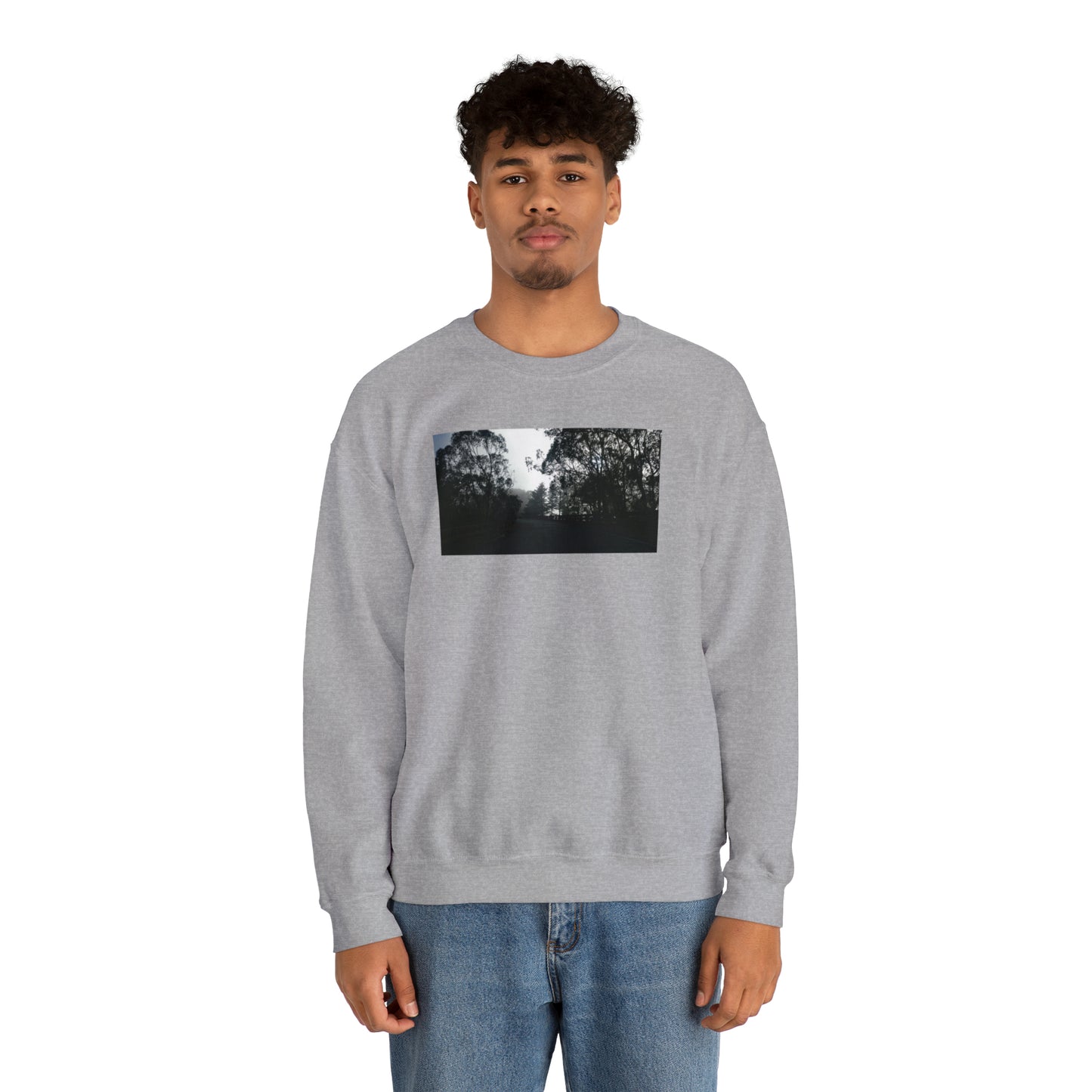 Unisex Travel Sweatshirt I-280 OnRamp Scenic Drive Print