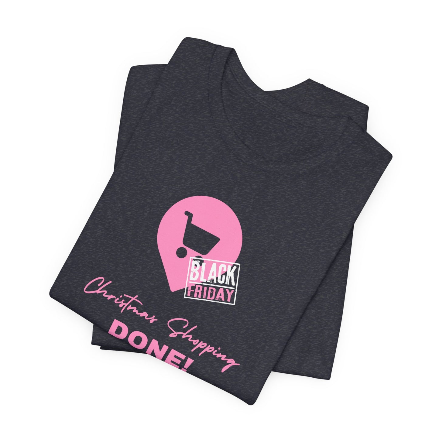 Unisex Jersey Short Sleeve Black Friday Christmas Shopping T-Shirt