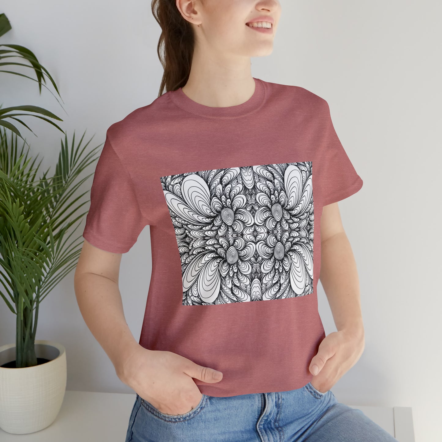 Unisex Original Art T-Shirt -Blooms