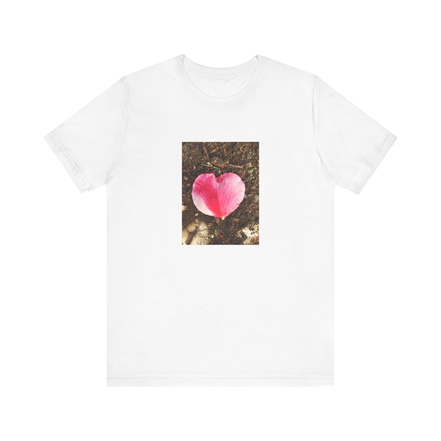 Unisex Jersey Short Sleeve Double Delight Rose Petal T-Shirt