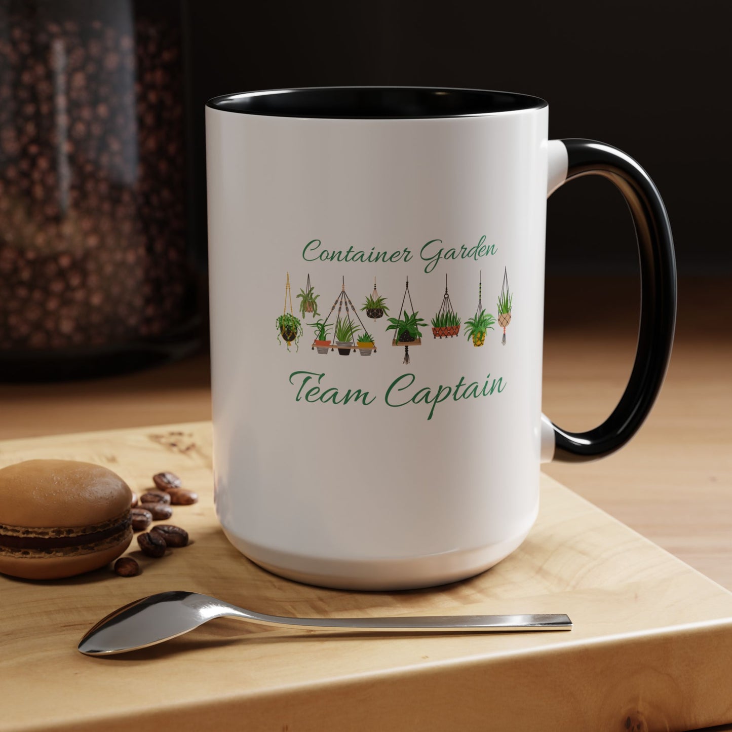 11oz/15oz Garden Themed Container Garden Team Captain Plant Parent Coffee Mug