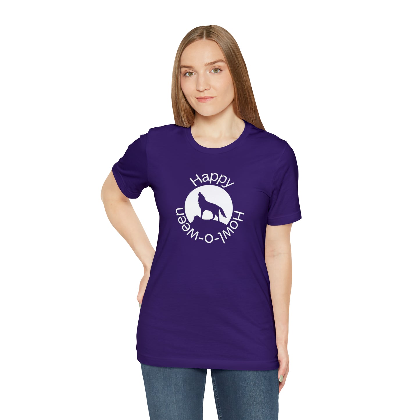 Unisex Howl-O-Ween Wolf T-Shirt