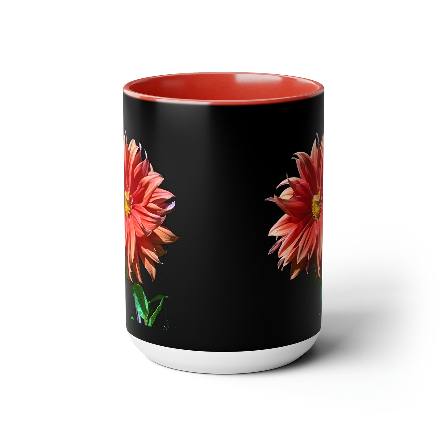 15oz Dahlia Flower Coffee Mug