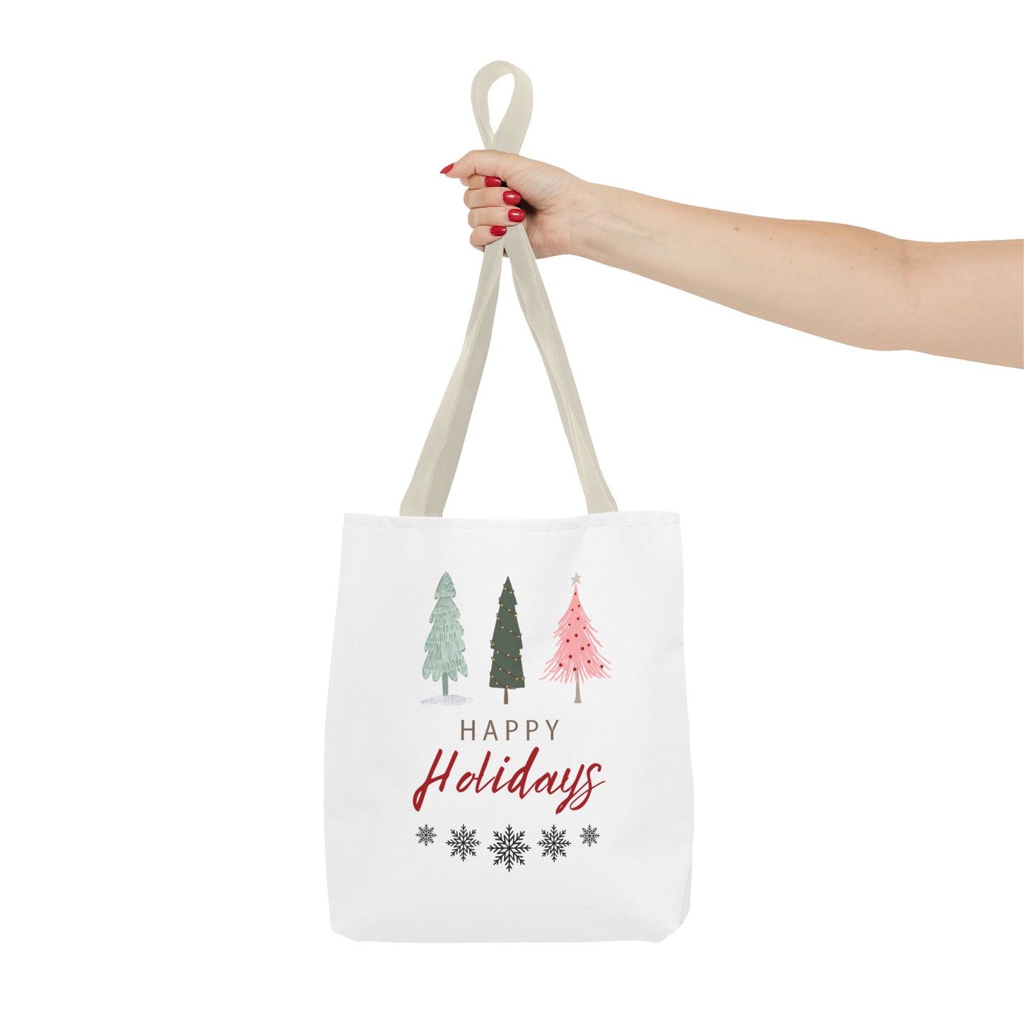 Unisex Happy Holidays Seasons Greetings Fall Tote Bag