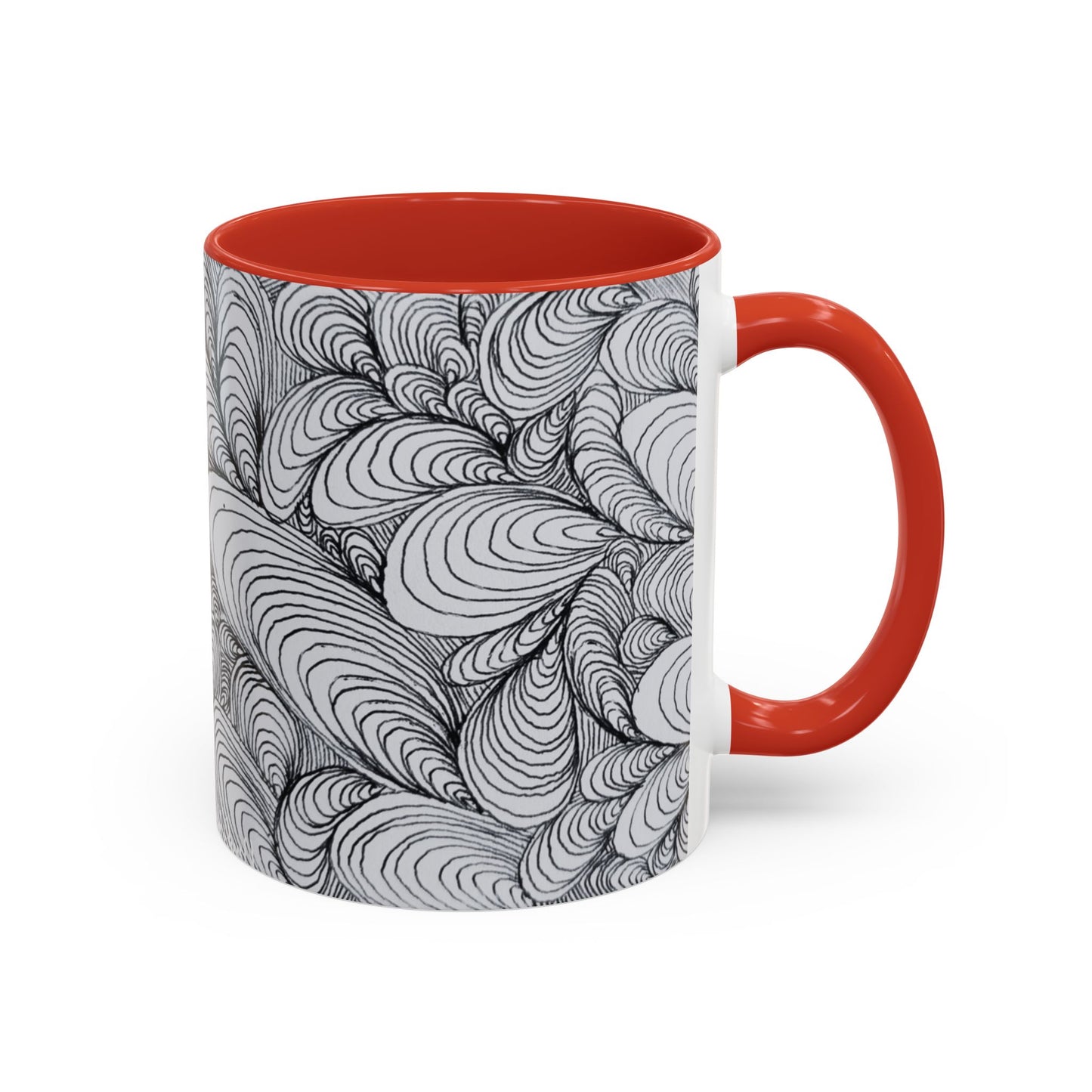 11oz/15oz Original Rough Line Art Coffee Mug