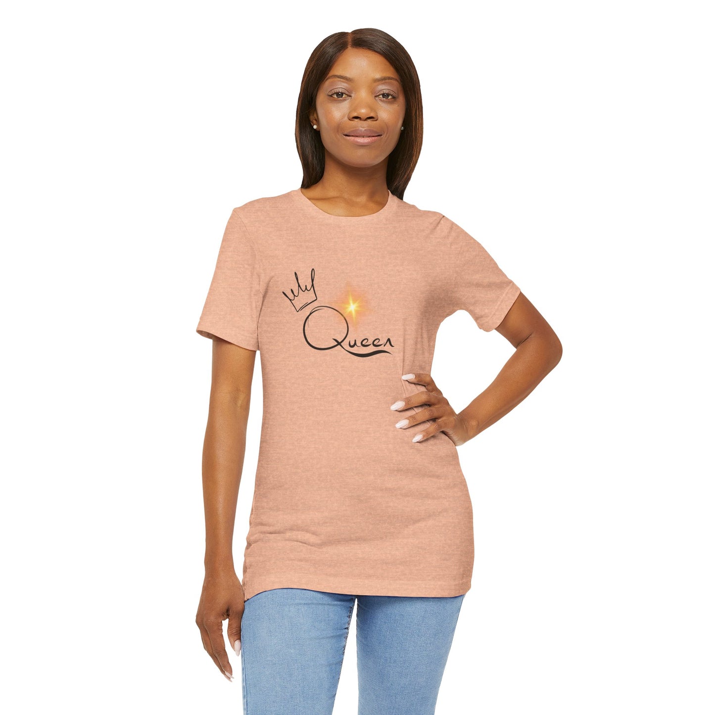 Unisex Couples Matching QUEEN T-Shirt