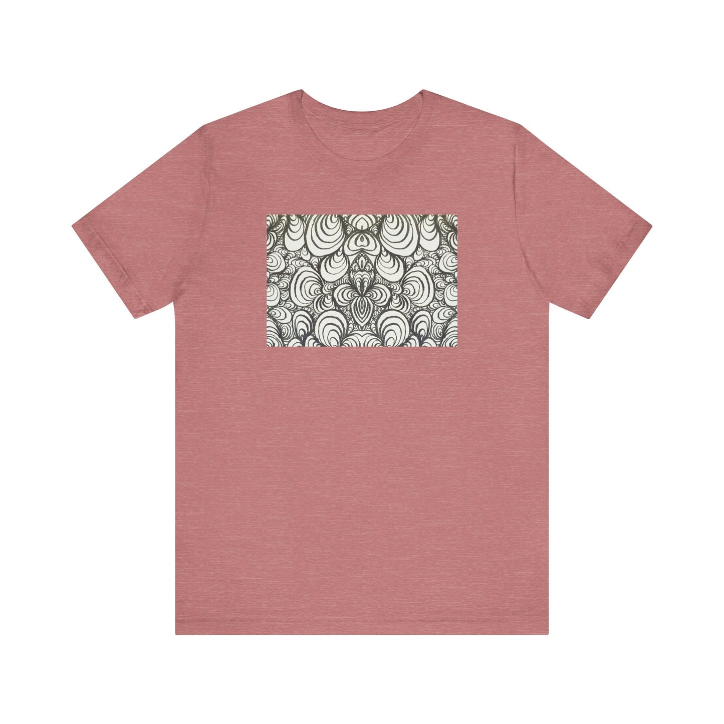 Unisex Original Line Art T-Shirt - Puzzle Panels 1