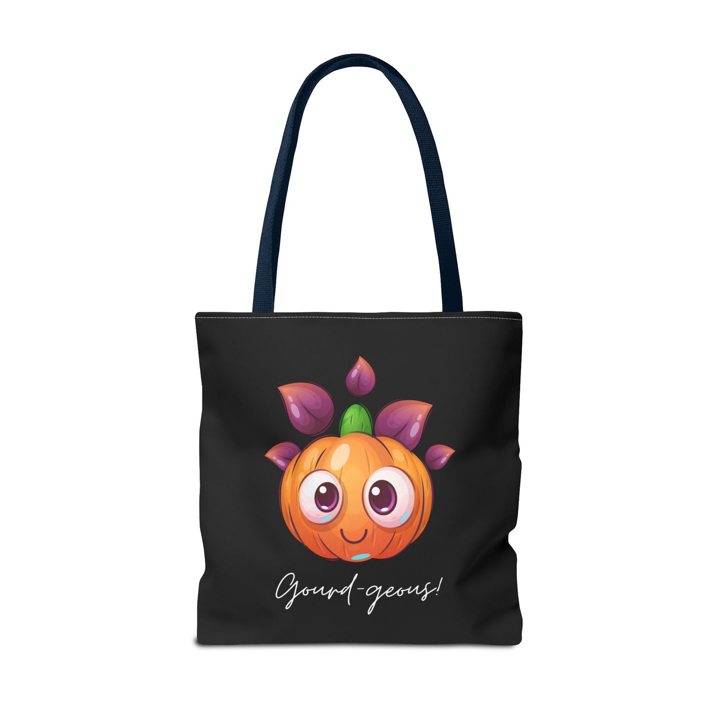 Cute Halloween Pumpkin Tote Spooky Season Tote Trick or Treating Candy Fall Themed Reusable Lunch Tote