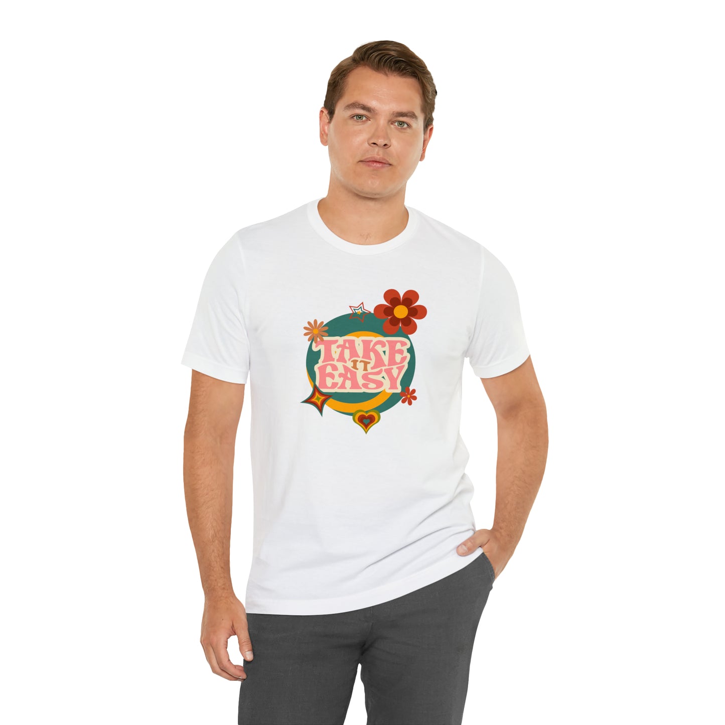 Unisex Take It Easy Retro Vibes T-Shirt